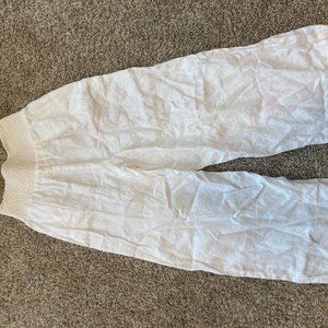 Womens white Dress pants, small